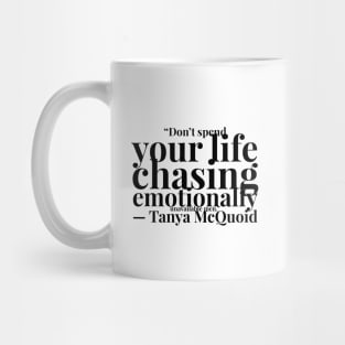 Tanya McQuoid White Lotus Quotes Mug